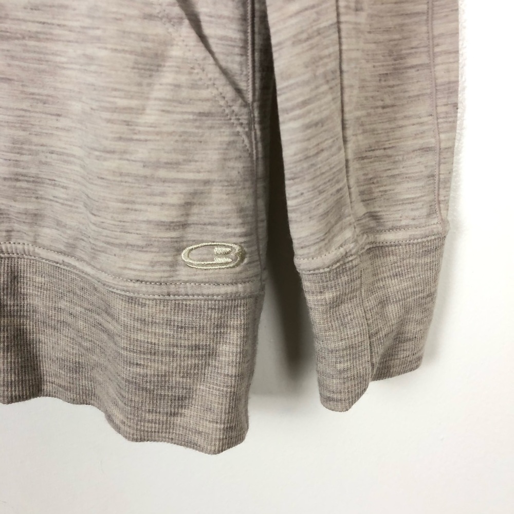 ICEBREAKER MERINO WOOL DIA FLEECE HOODIE SWEATER S - Picture 5 of 9